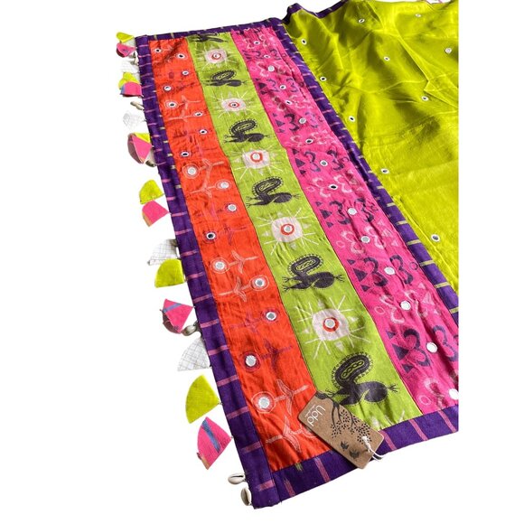 NWT UDD SHEESHA PURPLE DRESS & DUPATTA Salwar (SET OF 3) Women's size S Small - Picture 13 of 15